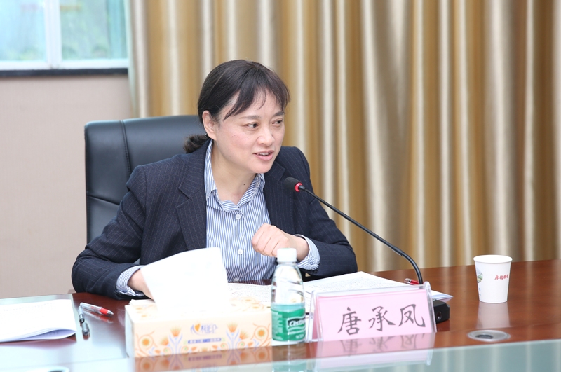 市政府副市长唐长凤同志在调研座谈会上讲话.JPG